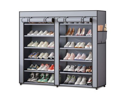 Dulap textil pentru pantofi Massido MS-805 grafit