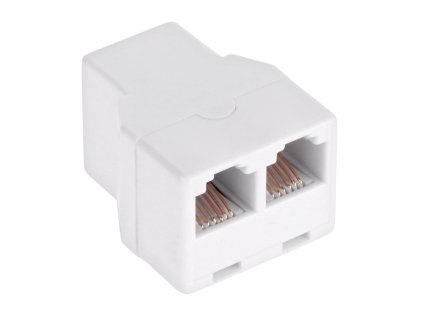 Conector telefonic 6p6c GN,- 2xGN,