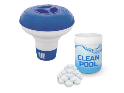 Dispozitiv de dozare plutitor pentru chimicale + 0,5 kg de tablete multifuncționale