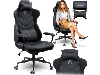 Scaun de birou Verona - negru - 2580