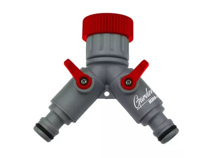 Conector dublu de robinet 3/4"-1", liber 80N002L