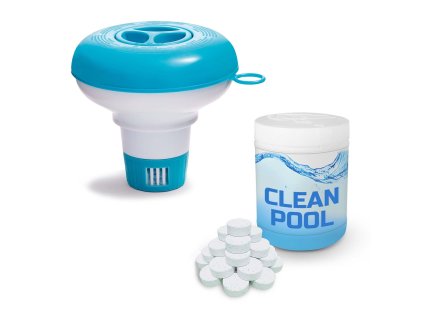 Distribuitor plutitor pentru chimicale + 0,5 kg de tablete multifuncționale