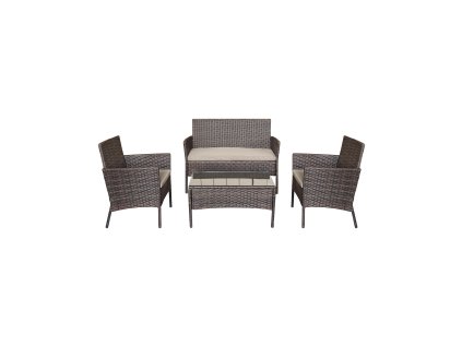 Mobilier de grădină TEESA ROSE maro