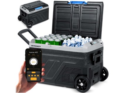 Frigider portabil cu compresor Icemax 402 Berdsen 40 litri - negru