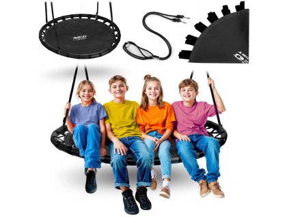 Cuib de barză leagăn Neo-Sport Swingo 120 cm