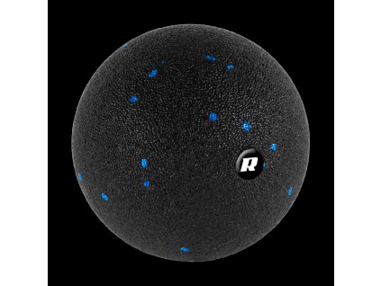 Minge de masaj 12 cm, culoare negru-albastru, material EPP, REBEL ACTIVE