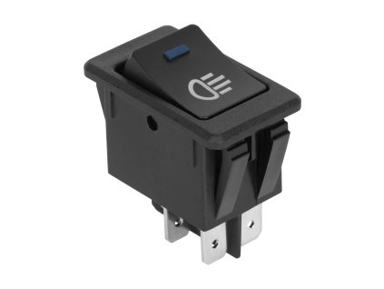 Conector comutator 12V întrerupător de lumini cu diodă albastră