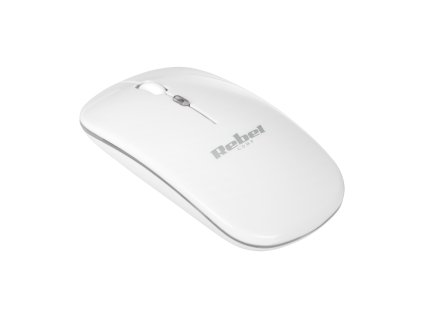 Mouse wireless Rebel WM210 Albă