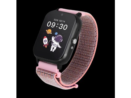 Smartwatch Garett Kids Tech 4G roz velcro
