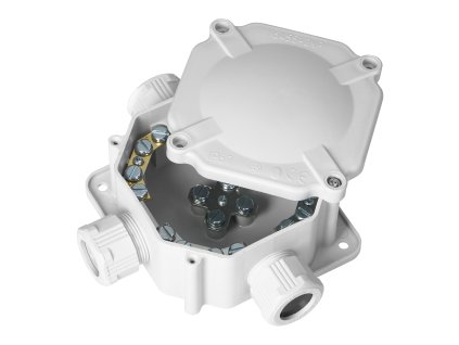 Cutie de distribuție impermeabilă IP67 cu presetupe pentru cabluri
