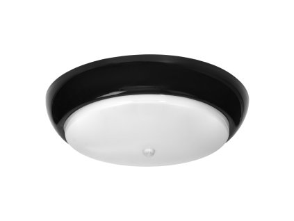 Lumină exterioară neagră 2xE27 cu senzor de mișcare