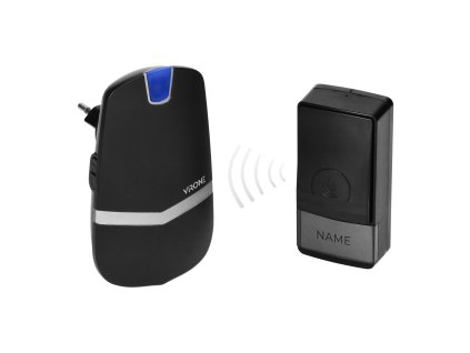 Sonerie wireless fără baterii negru