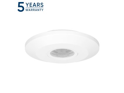 Senzor de mișcare PIR plat 360° pentru tavan
