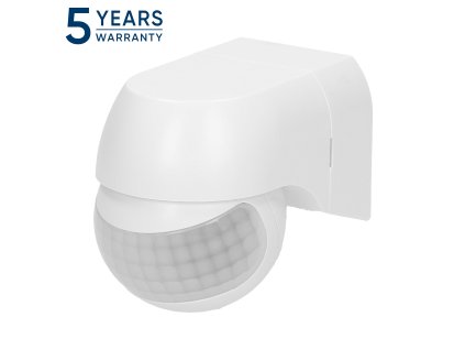Senzor de mișcare 180° PIR, exterior IP44