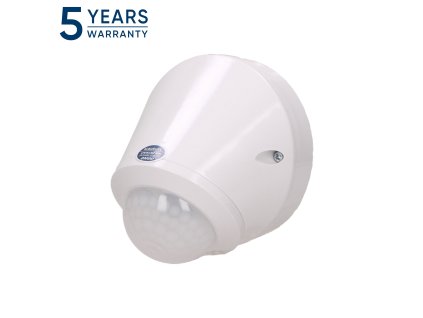 Senzor de mișcare PIR 180°/360° interior/exterior