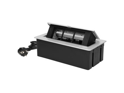 Panou de mobilier încastrat argintiu pentru sertare