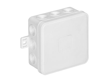 Cutie de distribuție IP54 albă 12 intrări 85x85x41mm