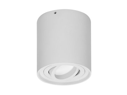 Lustră de tavan GU10 35W, albă, rotundă