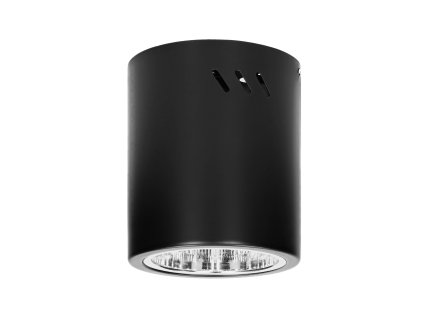 Lustră de tavan din oțel negru E27 60W