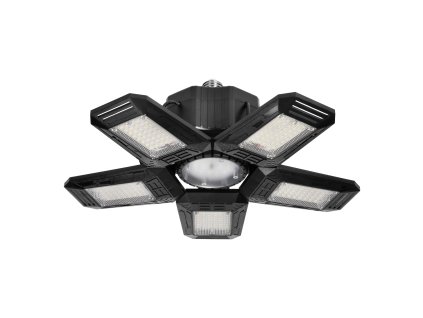 Lampă de atelier LED cu 5 aripi 55W E27 6500K