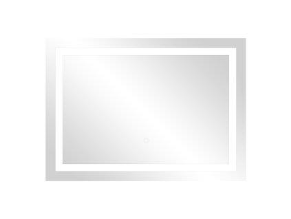 Oglindă LED dreptunghiulară 70x50 cm cu întrerupător