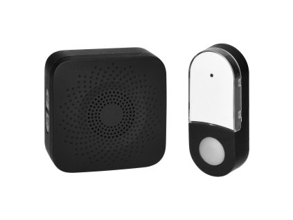 Sonerie wireless 150m, 32 melodii, negru