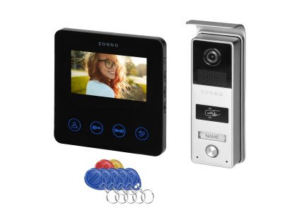 Videointerfon cu ecran lat și RFID