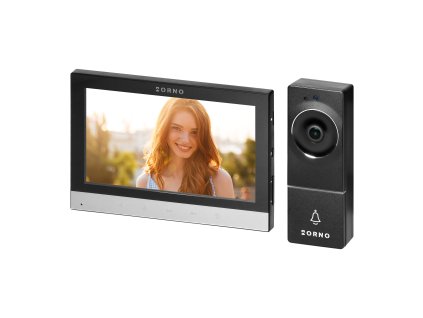 Videointerfon Wi-Fi cu ecran tactil de 7"