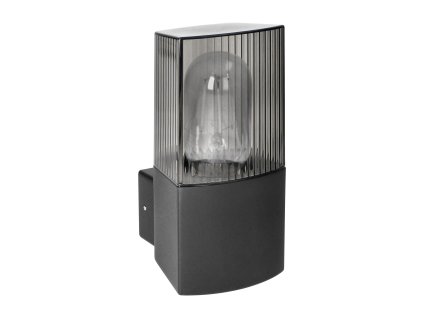 Lampă de grădină E27 IP54 negru 15W