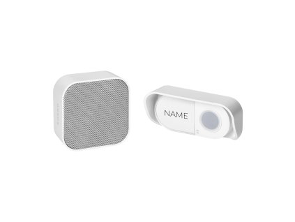 Sonerie wireless pentru ușă, 38 melodii, alb