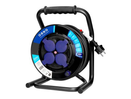 Cablu prelungitor pe tambur, 20m, IP44, 3x2.5mm