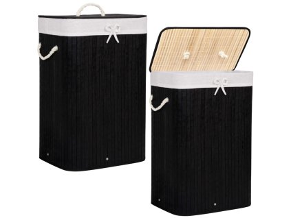 HA0077 COȘ DE RUFĂ DIN BAMBUS