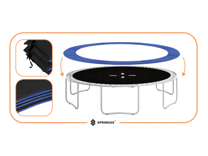 169278 tp 10ft 305 cm blue oslona do trampoliny M0