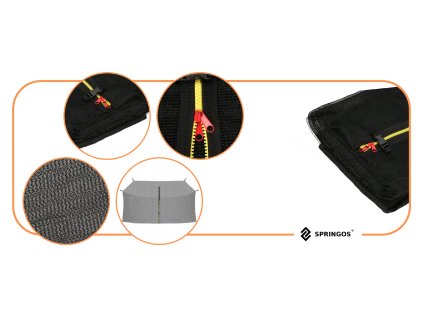 167910 tsn 8ft ins 244 cm siatka wewnetrzna do trampoliny M0
