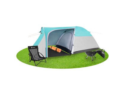 CORT DE CAMPING 345 X 185 X 125 CM