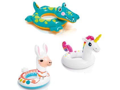 Colac de înot mare animale Intex 58221 lamă