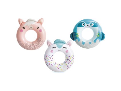 Colac de înot Animale INTEX 59266 pisică