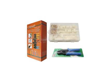 Set conectori de sârmă + unealtă de sertizat E6016