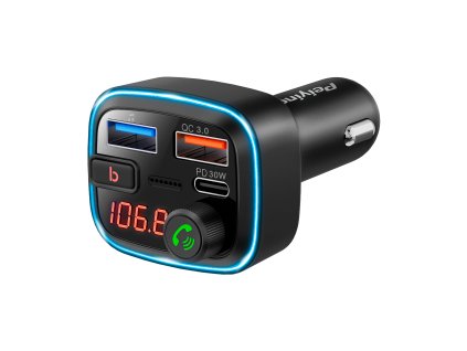 Transmițător FM auto cu funcție bluetooth