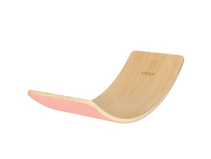 LULILO Ajlo placă de echilibru din fetru pentru copii roz
