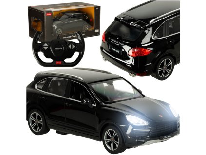 Mașină RC 1:14 Porsche Cayenne Turbo negru