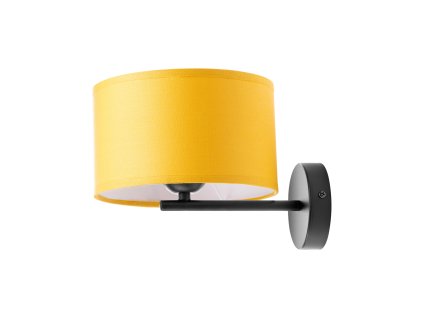 Aplica de perete galben muștar 60W