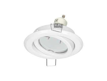 Cadru reglabil alb pentru reflector MR16/GU10