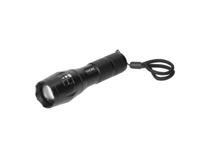 Lanternă LED 10W 800lm cu zoom AAA aluminiu