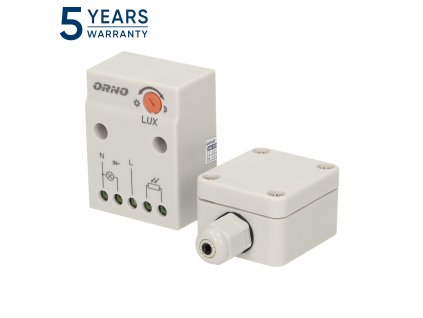 Comutator crepuscular cu sondă externă IP65