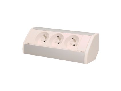 Sertar de mobilier argintiu-alb 45cm