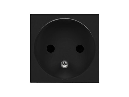 Priză electrică pentru mobilier, FR, negru