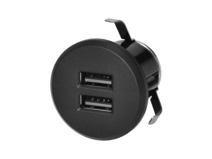 Încărcător USB rapid cu alimentare, negru