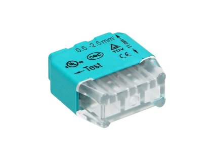 Conector de legătură pentru conductori 0.75-2.5mm, 100buc