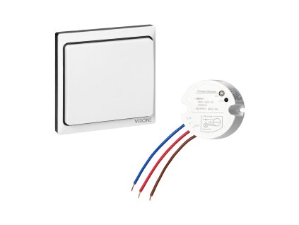 Comutator wireless cu receptor, fără baterii